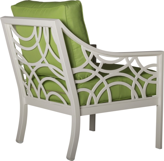AW8000 Manhattan Outdoor Lounge Chair - White